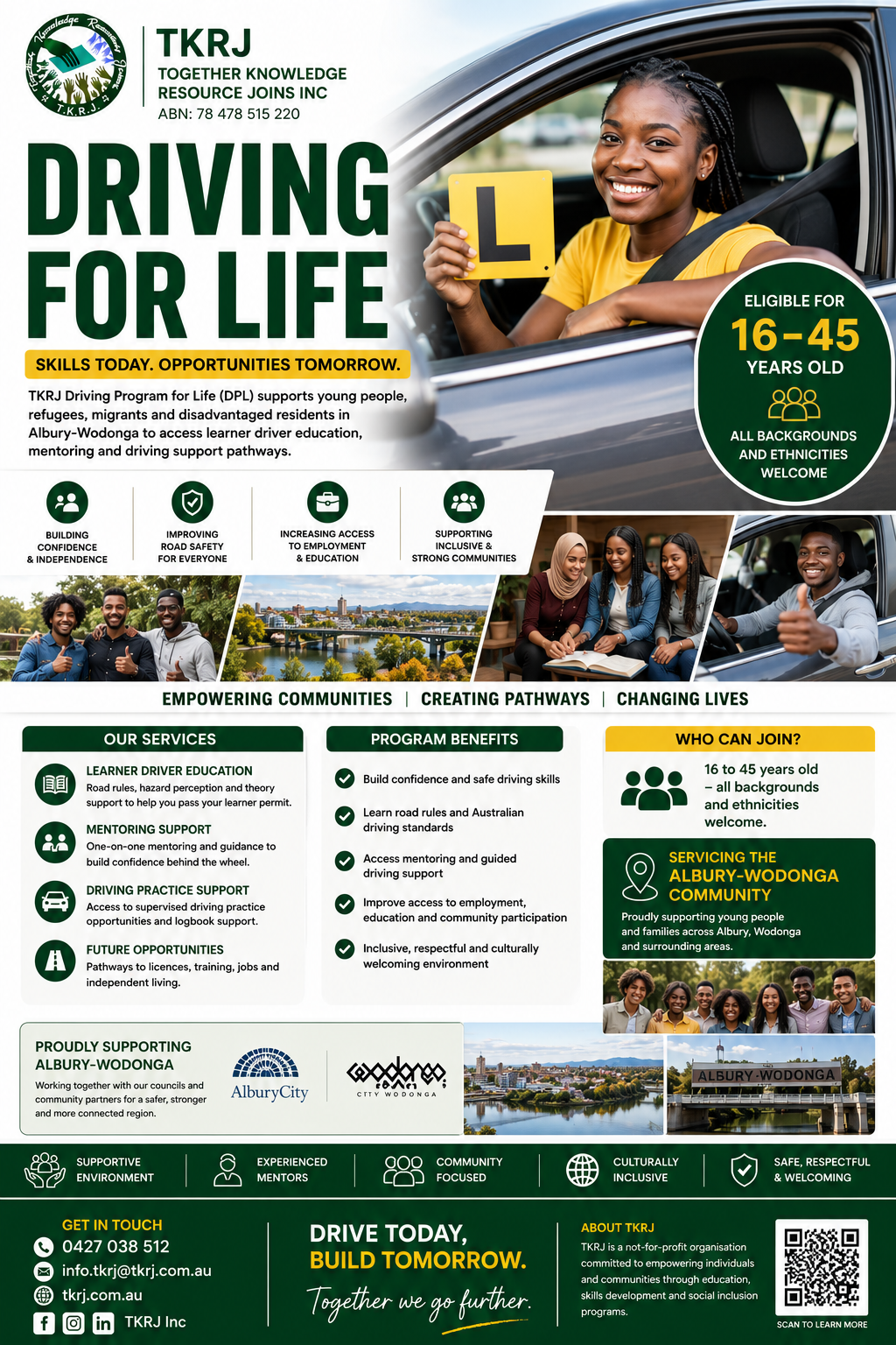 DPL Albury-Wodonga poster